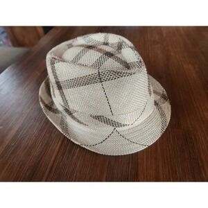 Vintage Henschel Hat‎ Co. Fedora Plaid Men's Size Large